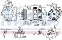 Toyota Compressor, airconditioning