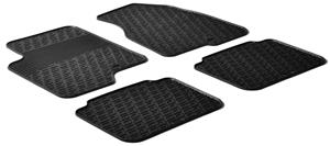 Rubbermatten voor Chevrolet Captiva / Opel Antara 2006- (G profiel 4-delig + montageclips)