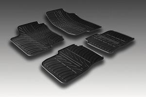 Rubbermatten voor Hyundai i30 / Kia Cee'd 2007- 2011 (T profiel 4-delig)