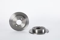 Remschijf BREMBO, Remschijftype: Massief, u.a. für Mitsubishi