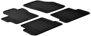 Rubbermatten voor Mazda 3 2004-2009 (T profiel 4-delig)