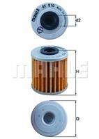 HifloFiltro Ölfilter HF207 Motorölfilter,Wechselfilter