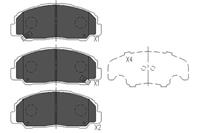 daihatsu Remblokken set