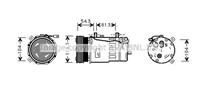 Volkswagen Compressor, airconditioning
