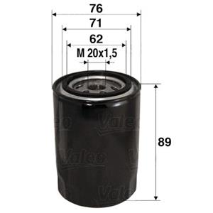 Valeo Oliefilter FIAT,LANCIA,RENAULT 586000 96389188,96818899,110938  110939,1109AK,1109AP,1109CN,1109J8,1109J9,1109K2,1109K7,1109L0,1109N3,1109N5