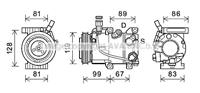 kia Compressor, airconditioning