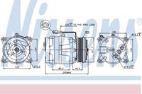 citroen Compressor, airconditioning