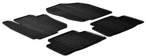 Rubbermatten voor Toyota Rav4 (T profiel 4-delig + montageclips) 2005-2013