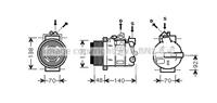 mercedes-benz Compressor, airconditioning