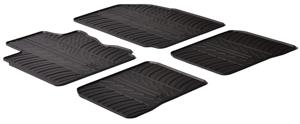 Rubbermatten voor Nissan Note 2006-2012 (T profiel 4-delig)