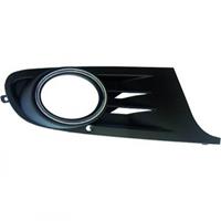 Volkswagen BUMPERGRILL ONDER RECHTS met MISTLICHTGAT ZWART/Chroom 2215046