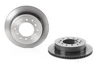 Remschijf COATED DISC LINE BREMBO, Remschijftype: Binnen geventileerd, u.a. für Toyota