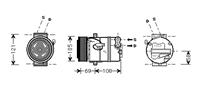 opel AIRCO COMPRESSOR 1.7 CDTi Manuele AC