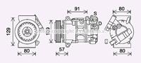 peugeot Compressor, airconditioning