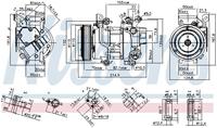 Toyota Compressor, airconditioning