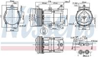 ford Compressor, airconditioning