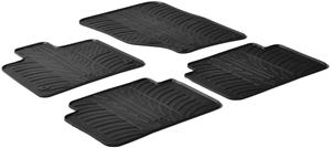 Rubbermatten voor Audi Q7 2006-2015 (T profiel 4-delig + montageclips)