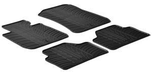 Rubbermatten voor BMW X1 2009-2015 (T profiel 4-delig + montageclips)