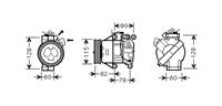 Toyota Airco Compressor 1.0 / 1.3