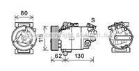 nissan Compressor, airconditioning