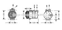 rover Compressor, airconditioning