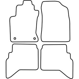 Automatten voor Daihatsu Terios 2010-