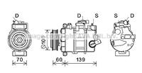 Volkswagen Compressor, airconditioning
