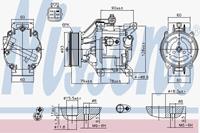 Toyota Compressor, airconditioning