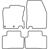 Automatten voor Nissan Qashqai 2014-