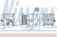 citroen Compressor, airconditioning