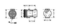 ford AIRCO COMPRESSOR Diesel