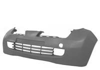 nissan VOORBUMPER -05 met MISTLICHTGAT ZWART