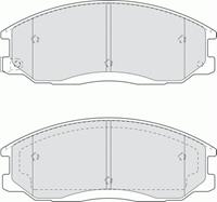 ssangyong Remblokken set