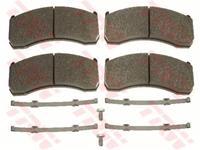 Remblokkenset, schijfrem PROEQUIP TRW AUTOMOTIVE GDB5089