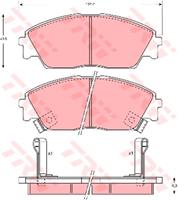 honda Remblokken set