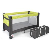 CHIC4BABY Baby-Reisebett Luxus Lemongreen