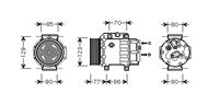 Volvo AIRCO COMPRESSOR 2.0 TDCi