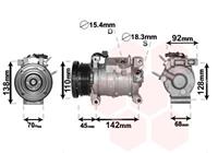 chrysler Compressor, airconditioning