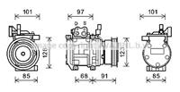 hyundai Compressor, airconditioning
