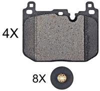 mini Remblokken set