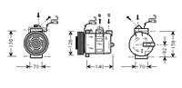 opel COMPRESSOR VECTRA B 25i 95-