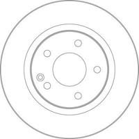 mercedes-benz Remschijf