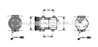 ford Compressor, airconditioning