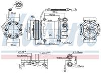 citroen Compressor, airconditioning