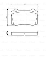 seat Remblokken set
