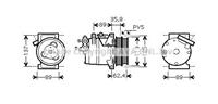 ford Compressor, airconditioning