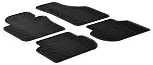 Rubbermatten Volkswagen Golf V,VI Plus 2009- / Seat Toledo 2005-2012 (T profiel 4-delig + montagecli