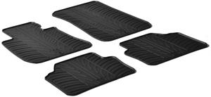Rubbermatten voor BMW 1 serie F20 2011- (T profiel 4-delig + montageclips)