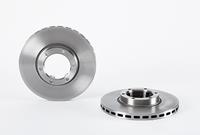 Remschijf BREMBO, Remschijftype: Binnen geventileerd, u.a. für Mitsubishi