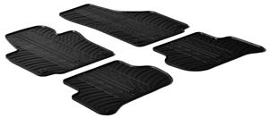 Rubbermatten voor Skoda Yeti 2009-2013 (T profiel 4-delig + montageclips)